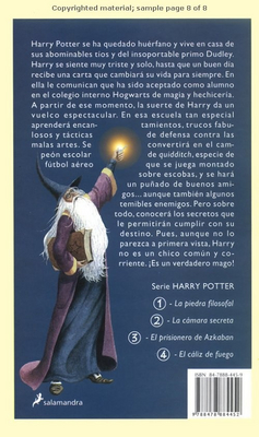 Pedra Filosofal(Contra-capa)
