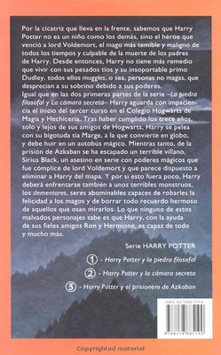 Prisioneiro de Azkaban(Contra-capa)
