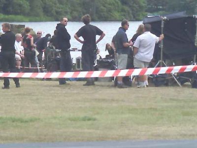 Filmagens em Virginia Water
