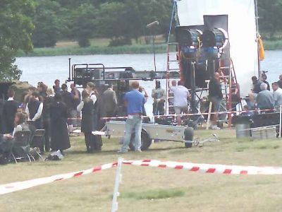 Filmagens em Virginia Water
