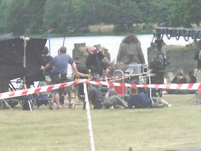 Filmagens em Virginia Water
