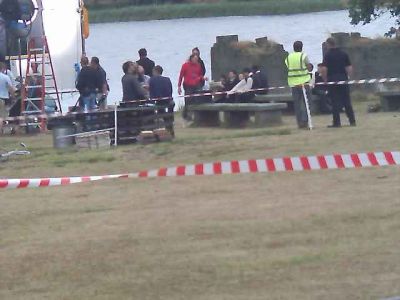 Filmagens em Virginia Water
