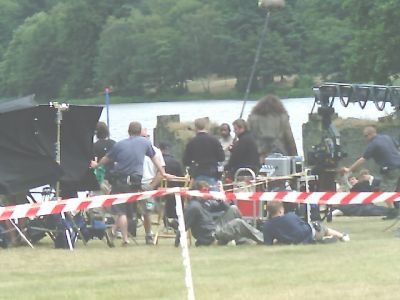 Filmagens em Virginia Water

