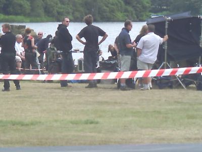 Filmagens em Virginia Water
