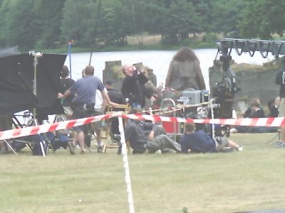 Filmagens em Virginia Water
