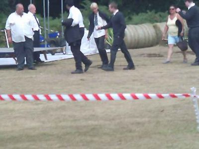 Filmagens em Virginia Water

