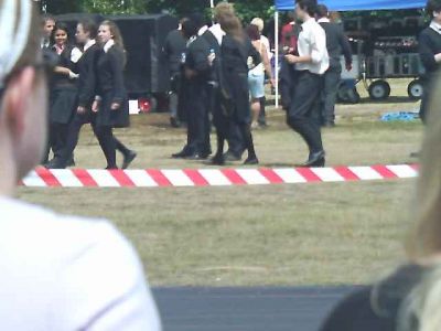 Filmagens em Virginia Water
