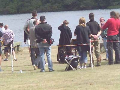 Filmagens em Virginia Water
