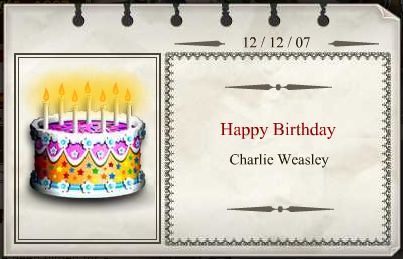 Carlinhos Weasley
