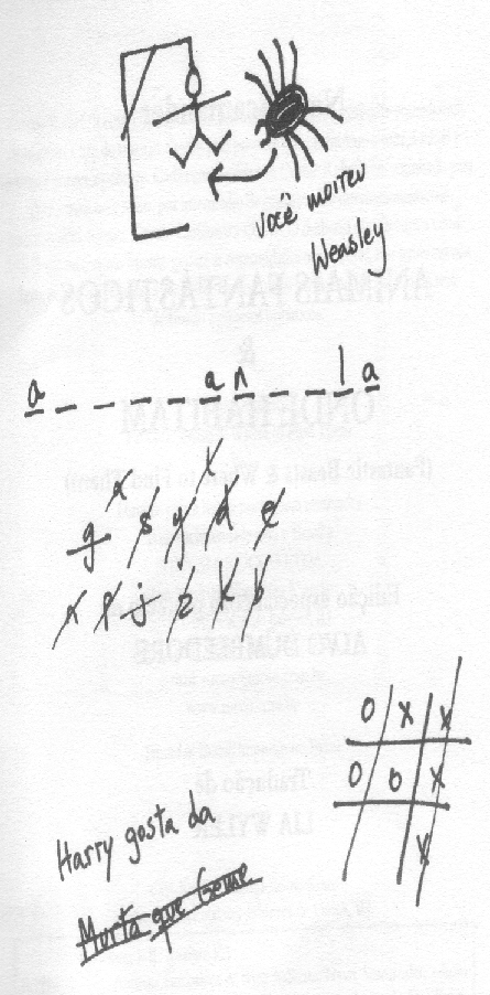 Rabiscos do trio
Rabiscos do trio