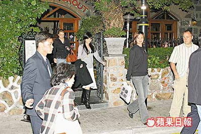 Katie em Hong Kong.
