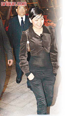 Katie em Hong Kong.

