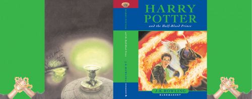 Capa Completa de Harry Potter e o Enigma do PrÃ­ncipe
