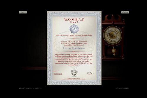 Diploma pra quem tirou "Excede Expectativas"
