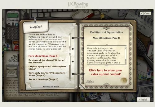 Scrapbook depois de vocÃª ter conseguido todos os certificados do site
