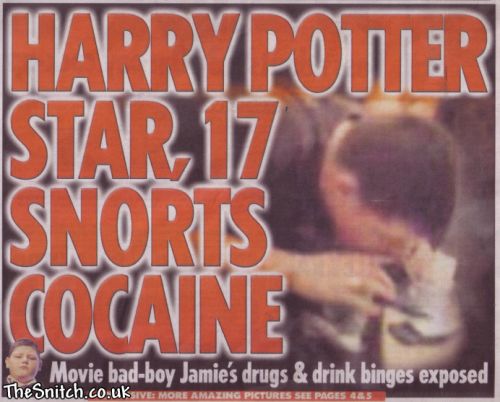 Jamie cheirando cocaÃ­na
