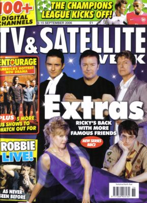Click to view full size image
==============
TV & Satellite Week (UK, 9 Sep 2006) - Capa
TV & Satellite Week (UK, 9 Sep 2006) - Capa