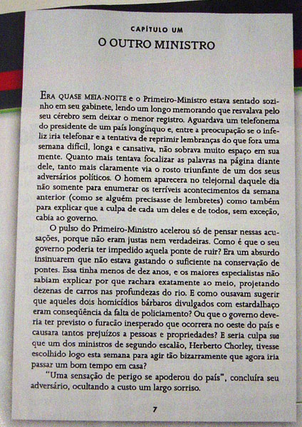 Primeira página divulgada na revista IstoÉ
Primeira página divulgada na revista IstoÉ